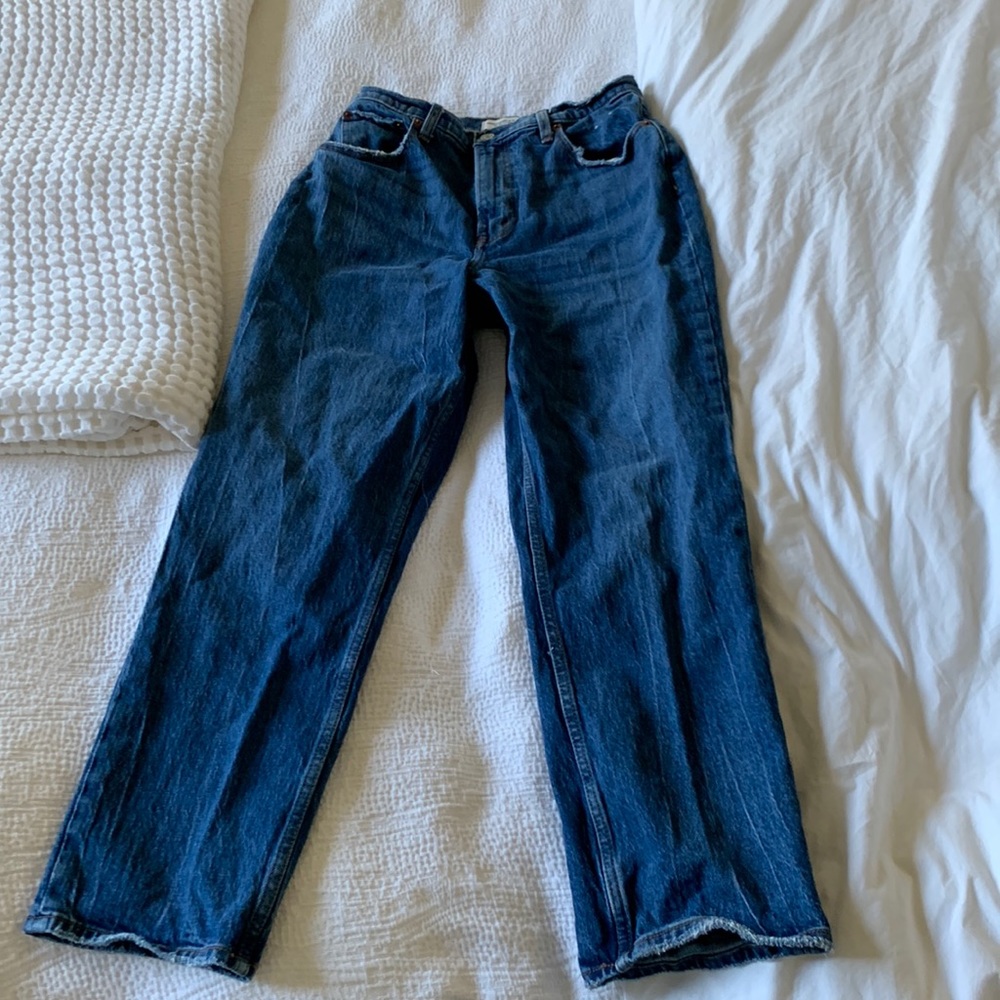 Abercrombie & Fitch - The 90s Straight Ultra High Rise (Curve Love) - Size 28/6s